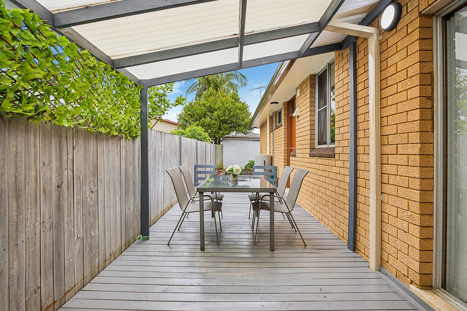 Outdoor entertaining