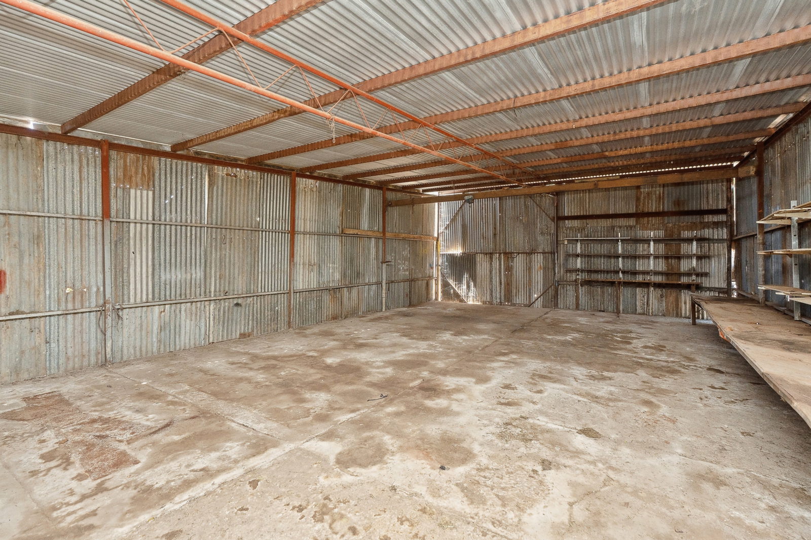 Shed Interior