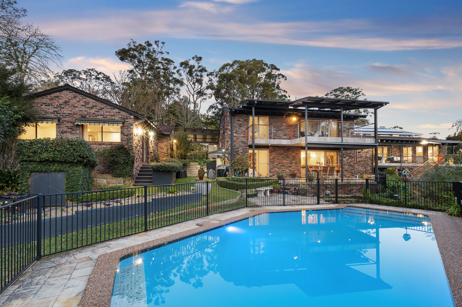 14A Dalkira Cl, Hornsby_Pool Dusk.jpg