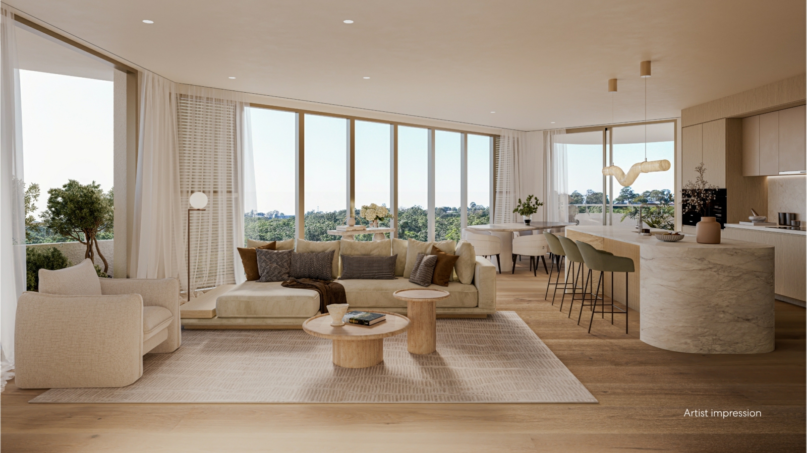Living kitchen