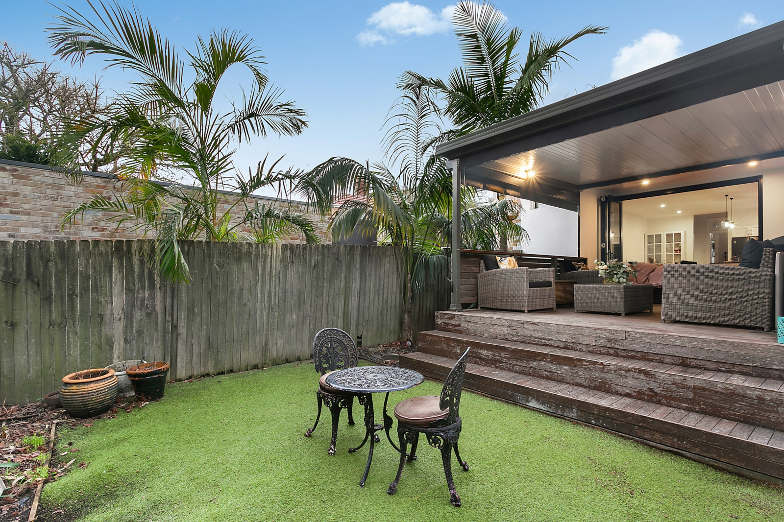 Rear yard