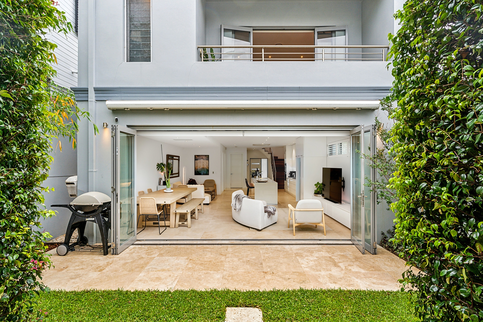 Rear Facade