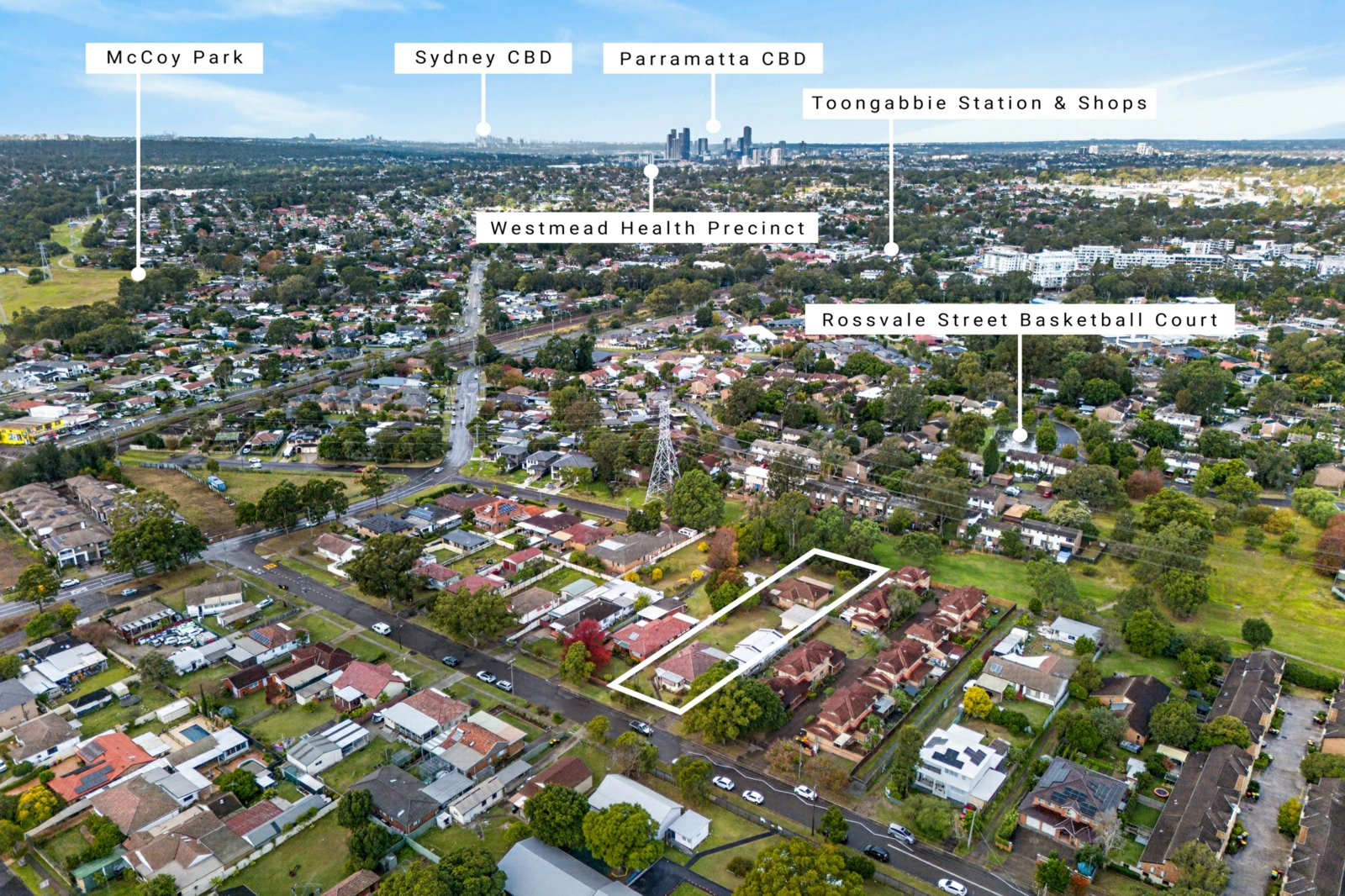 35 & 37 Fuller Street Seven Hills Drone-