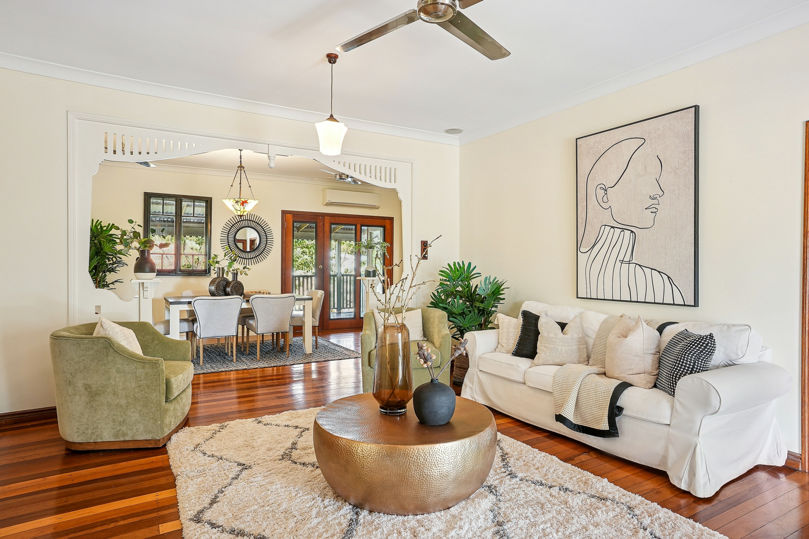 Upstairs Living