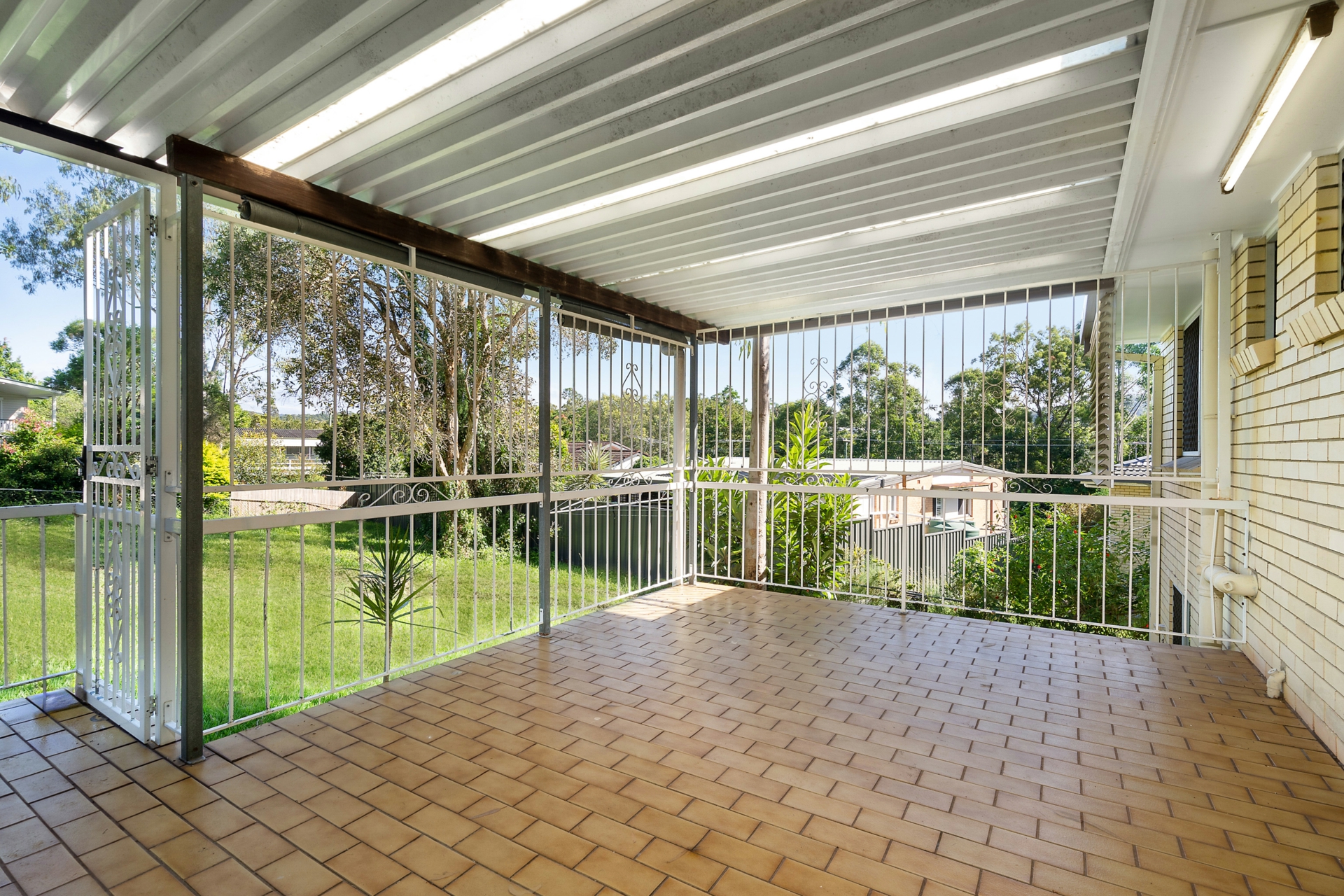 Rear Balcony