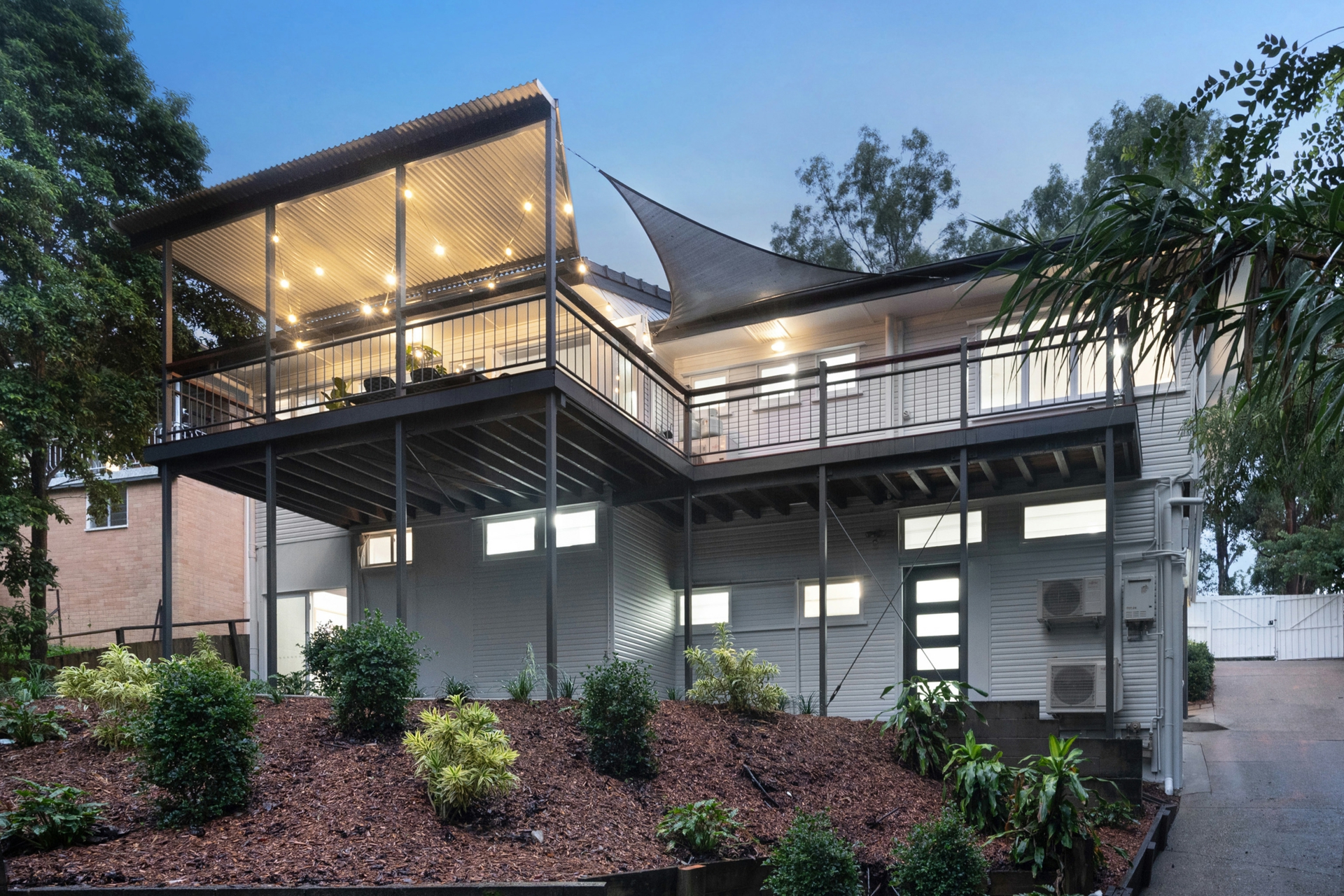 Rear Facade