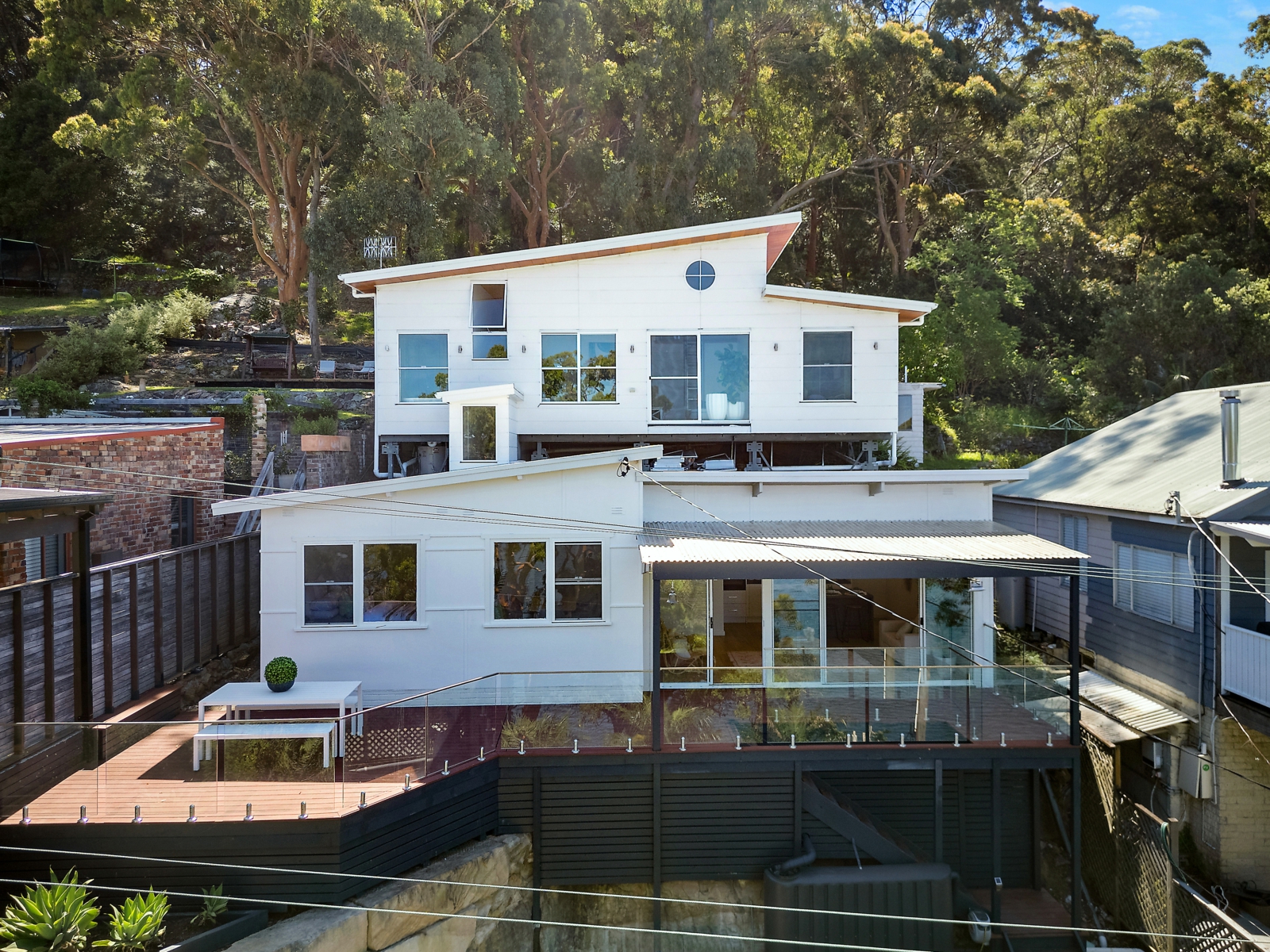 Rear Facade