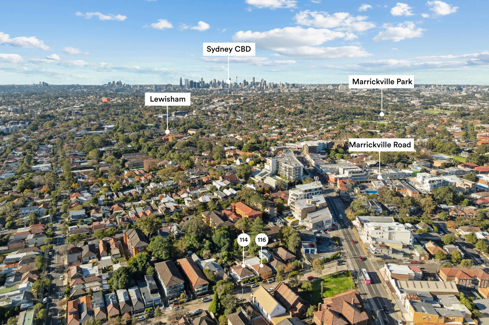 Drone_116 Constitution Rd, Dulwich Hill_