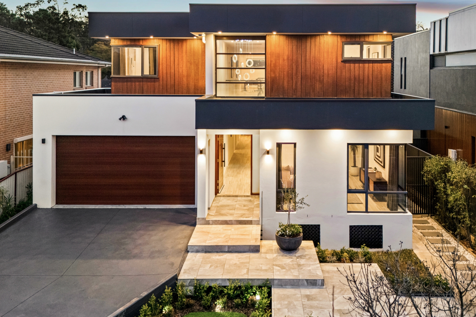 Dusk_Drone_25 Melville Ave, Strathfield,