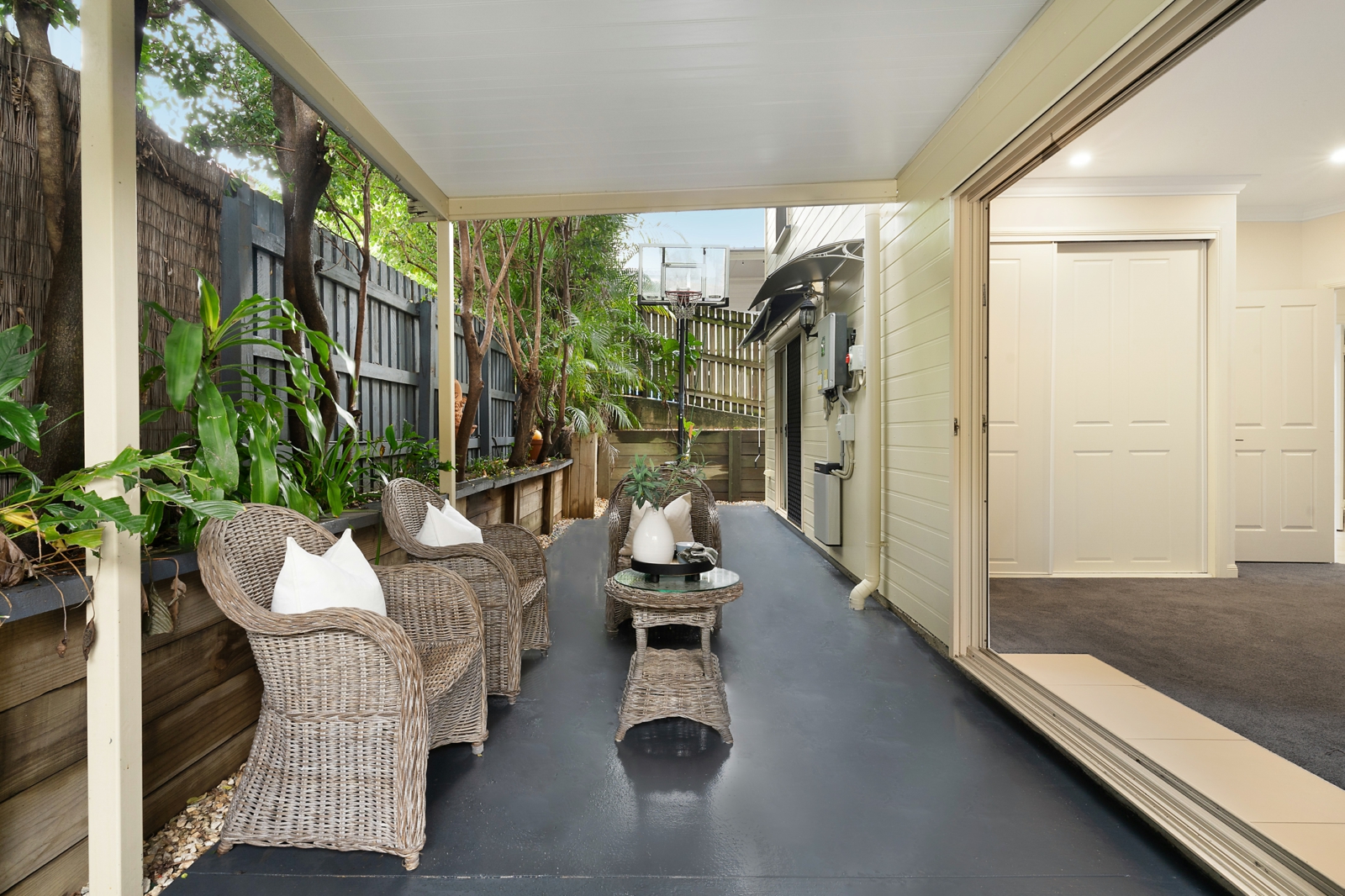 Rear Courtyard