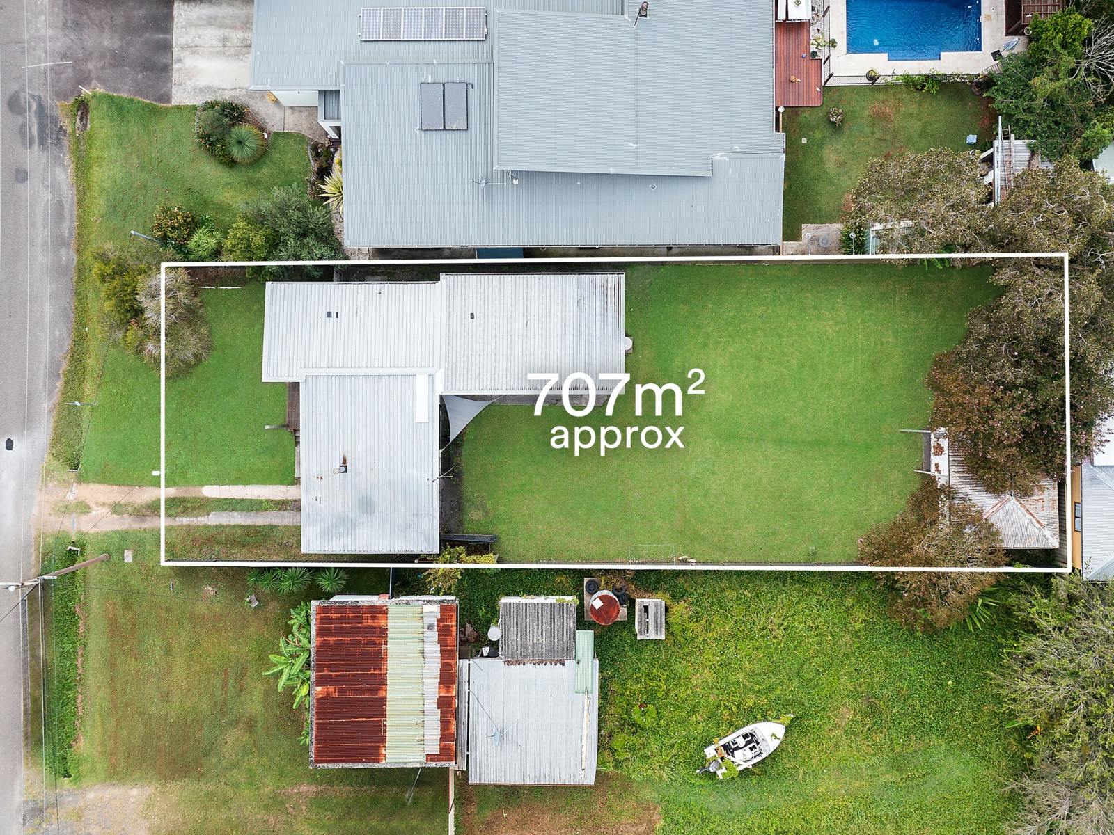 Drone overhead