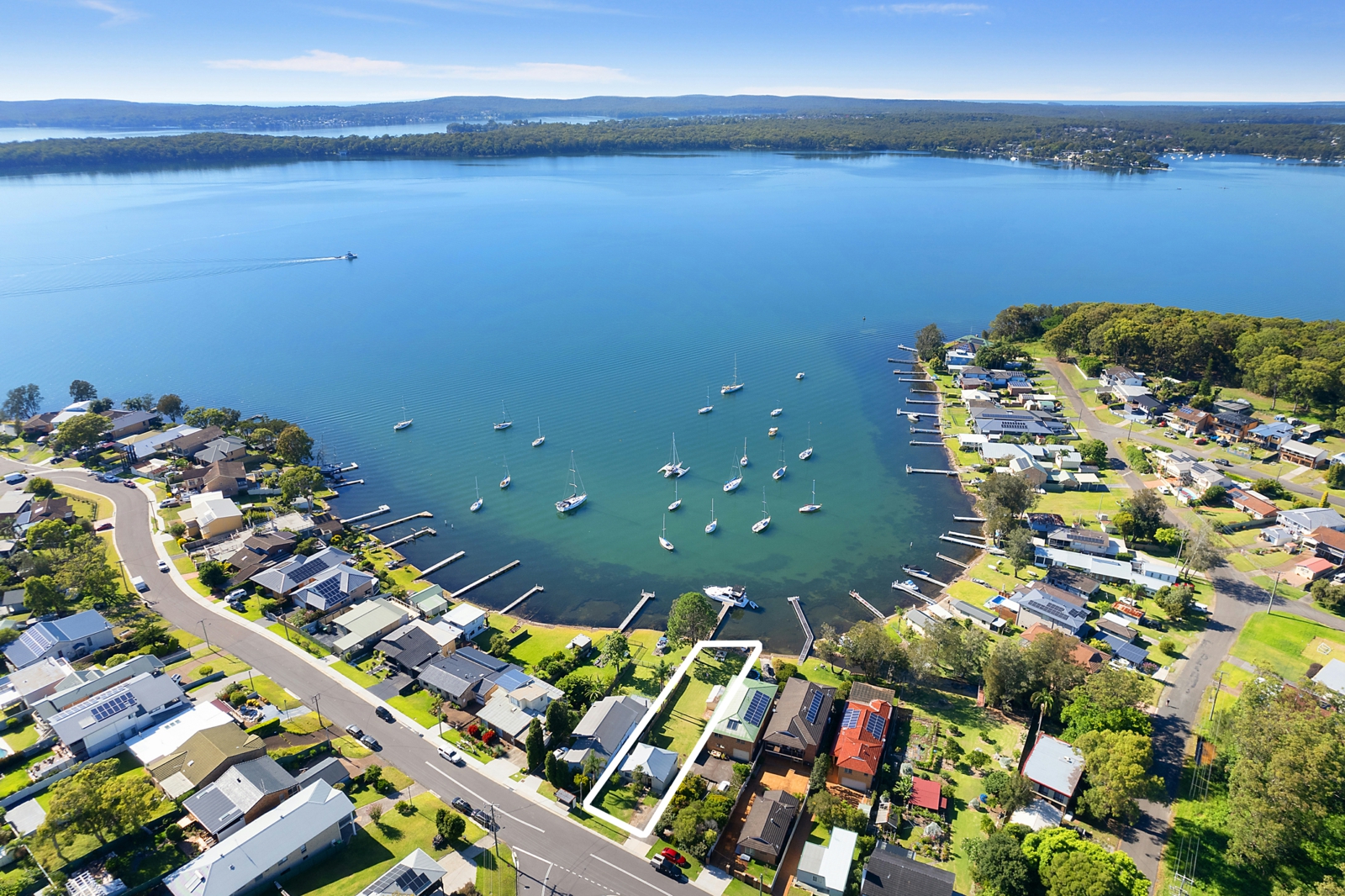 Drone to bay