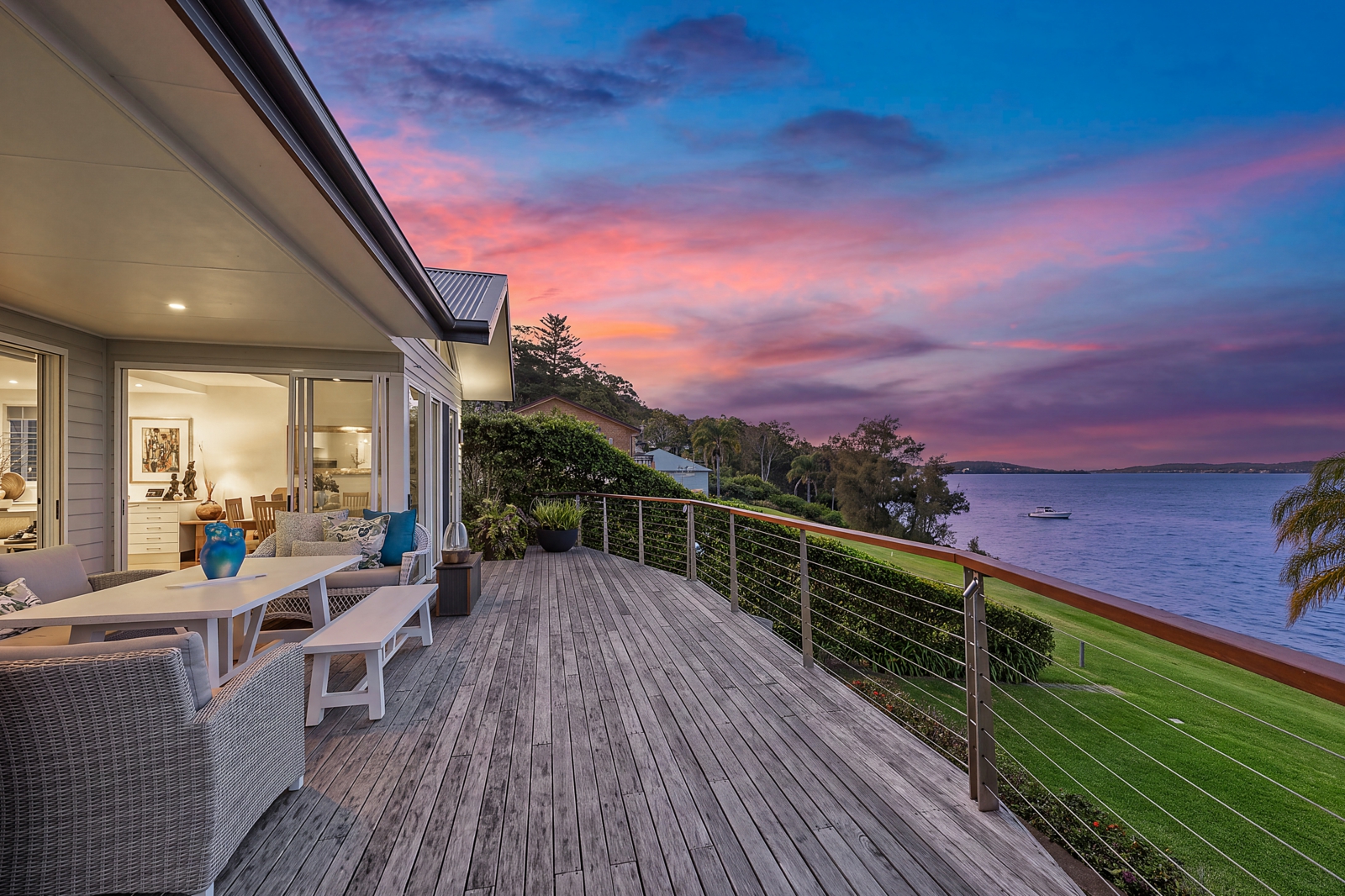 Deck dusk