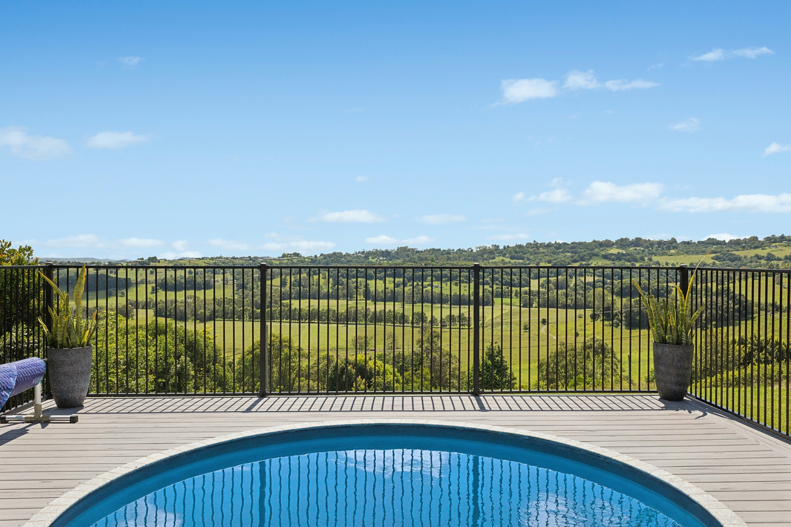 Pool Looking at View