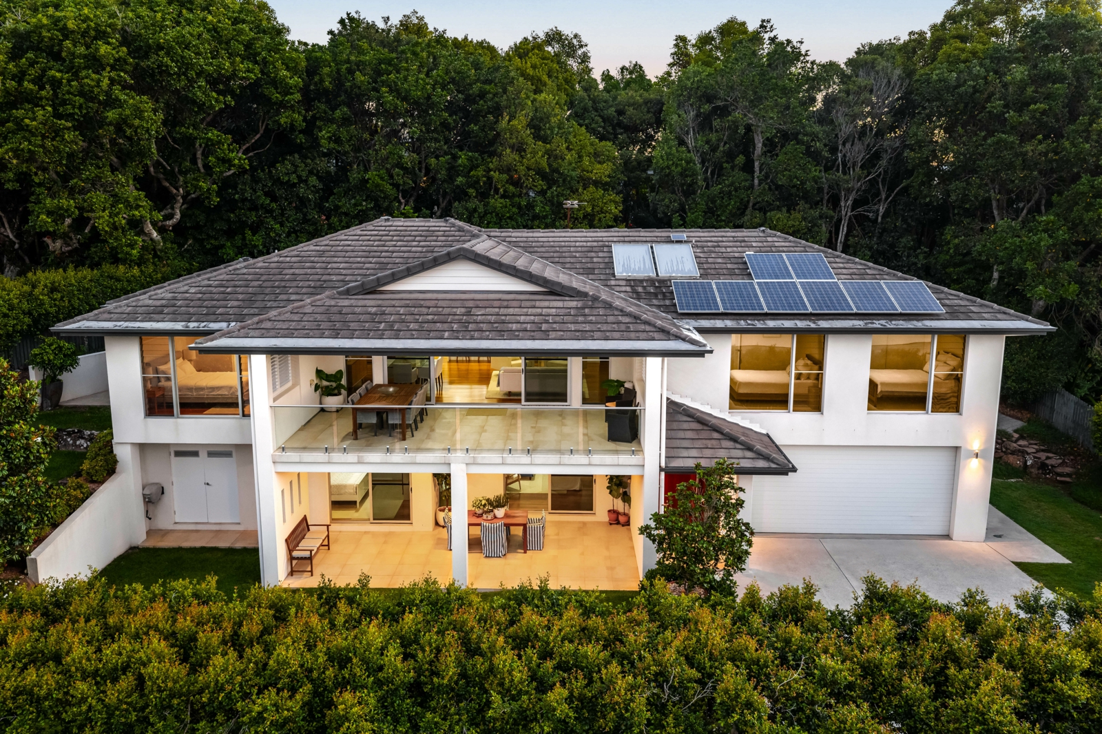 Updated - 35 Kell Mather Dr - Dusk Shot.