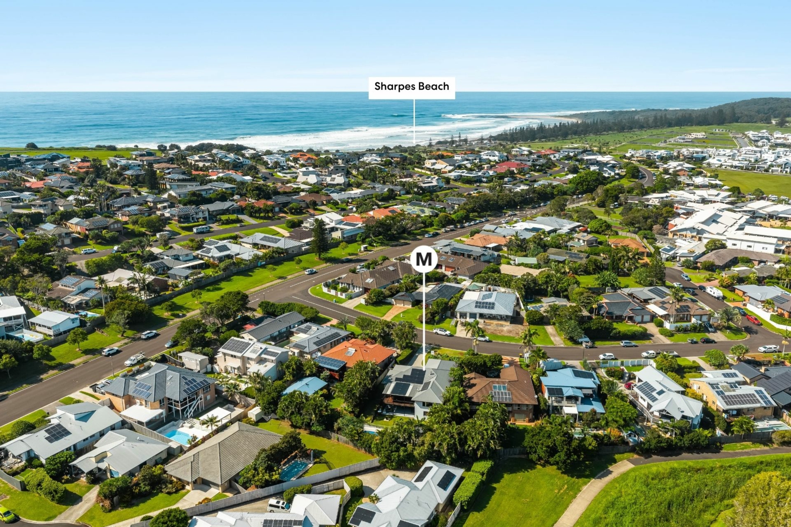 6 Isabella Drive - Aerial Pin - Sharpes