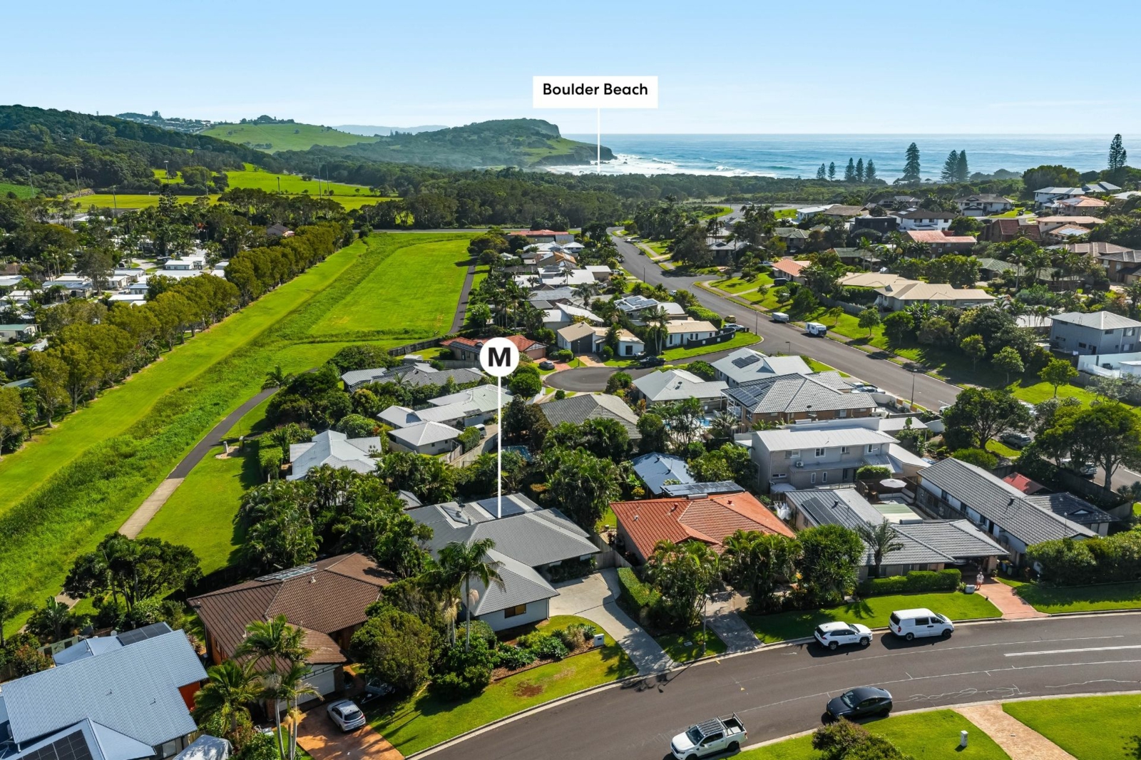 6 Isabella Drive - Aerial Pin - Boulder