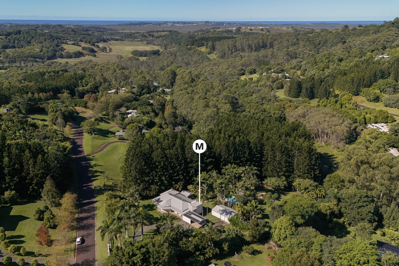 12 Bentwing Place - Aerial Location Pin.