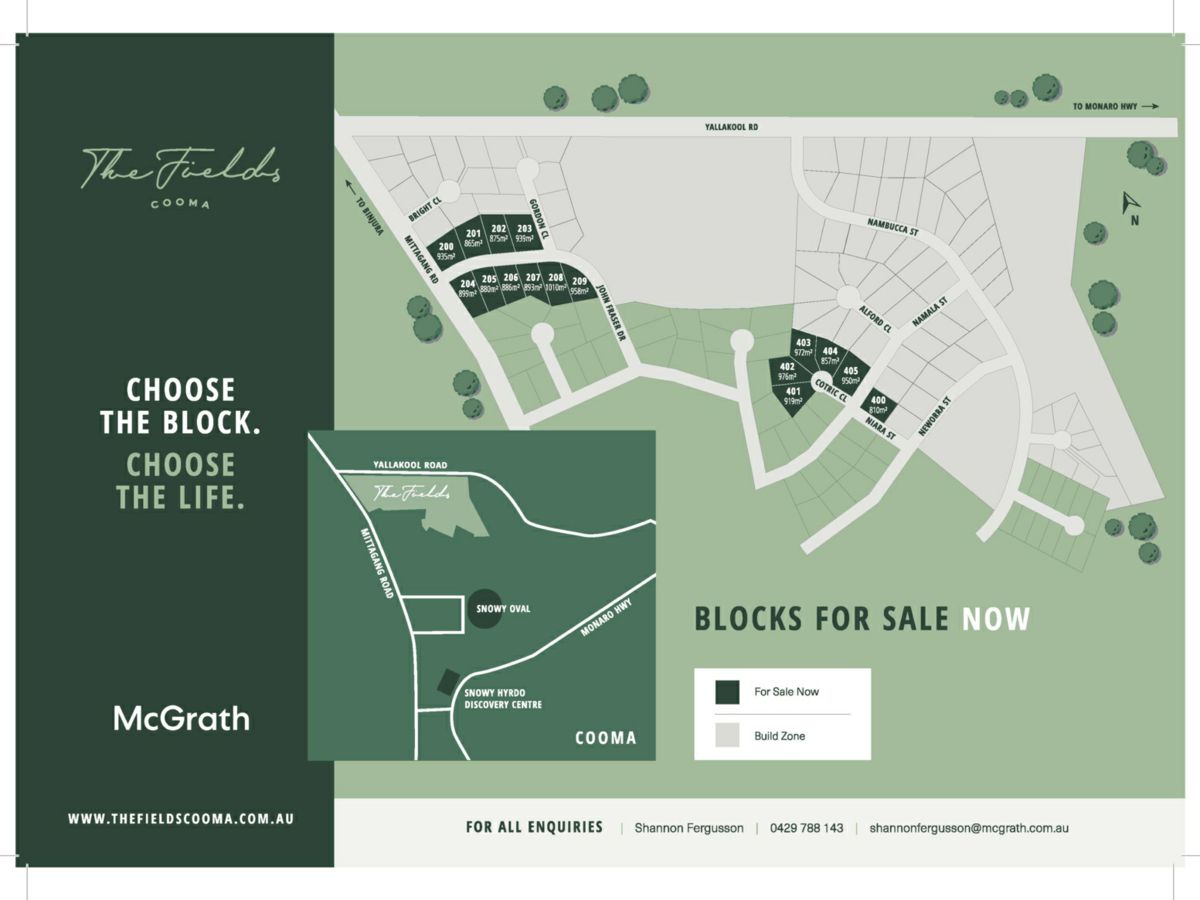 Stage 4 The Fields, Cooma - image 1